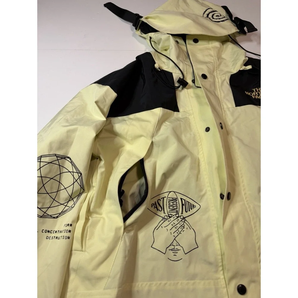 Brain Dead The North Face -Civilization Is Overrated Parka Jacket Sz Medium Rare